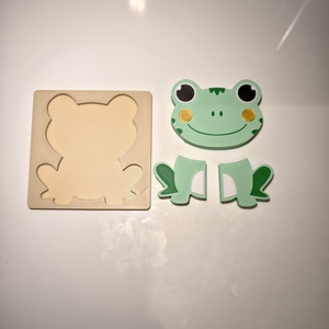 Montessori 4 az 1-ben állat puzzle szett � egyedi darabok vagy teljes készlet - játék & sport - puzzle - forma puzzle - Meska.hu