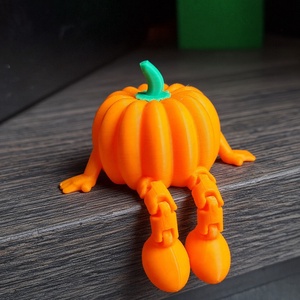 Ízületes Halloween tök figura � mozgatható karokkal és lábakkal, dekoráció, Otthon & Életmód, Dekoráció, Halloween, Halloweeni dekoráció, Mindenmás, MESKA