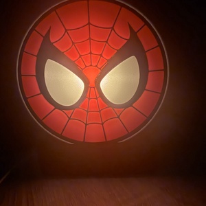 Pókember LED lámpa � asztali dekoráció, szuperhős, Spiderman, Otthon & Életmód, Lámpa, Asztali lámpa, Mindenmás, MESKA