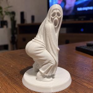 Vicces twerkelő Halloween szellem figura, őszi dekoráció, ajándék - otthon & életmód - dekoráció - halloween - halloweeni dekoráció - Meska.hu