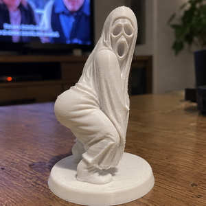Vicces twerkelő Halloween szellem figura, őszi dekoráció, ajándék - otthon & életmód - dekoráció - halloween - halloweeni dekoráció - Meska.hu