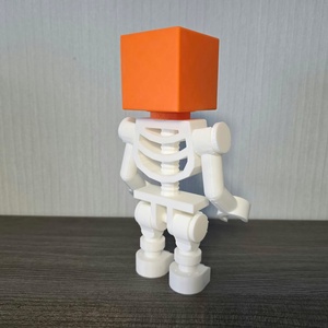 Minecraft Csontváz � Halloween Dekor Figura 21 cm,  - otthon & életmód - dekoráció - halloween - halloweeni dekoráció - Meska.hu