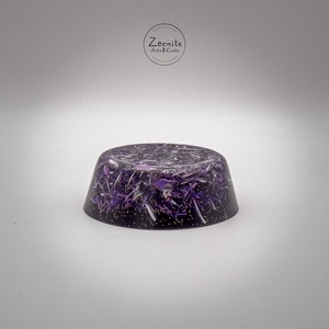 Lila - Arany Zeonite Tower Buster Orgonit - Erőteljes Védelem és Energiaátalakítás  6,6cm, Otthon & Életmód, Dekoráció, Dísztárgy, Mindenmás, MESKA