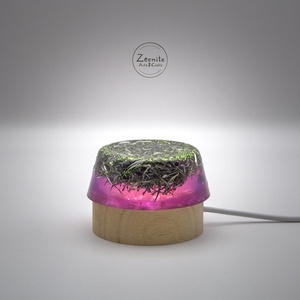 Lila - Zöld Zeonite Tower Buster Orgonit - Erőteljes Védelem és Energiaátalakítás  6,6cm, Otthon & Életmód, Dekoráció, Dísztárgy, Mindenmás, MESKA