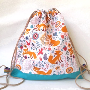 Hátizsák / tornazsák vízálló - táska & tok - hátizsák - hátizsák - Meska.hu