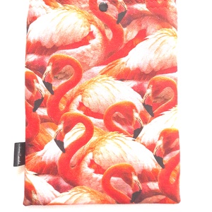Könyvtok, flamingók, tablet, e-book tok - Meska.hu