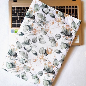 Vízhatlan laptop védő tok, eukaliptusz levél, laptoptok, laptoptartó  - Meska.hu