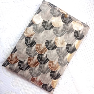 Könyvtok, tablet, e-book tok, aranymintás, art deco, Könyv & Zene, Könyvtok, Varrás, MESKA