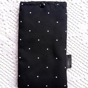 Vízhatlan mobiltok, mobiltartó, pöttyös - táska & tok - pénztárca & más tok - telefontok - Meska.hu