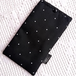 Vízhatlan mobiltok, mobiltartó, pöttyös - táska & tok - pénztárca & más tok - telefontok - Meska.hu