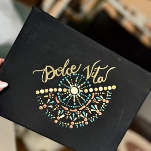 Egyedi kalligráfiával készült ajándékok és dekorációk - esküvő - emlék & ajándék - köszönőajándék - Meska.hu