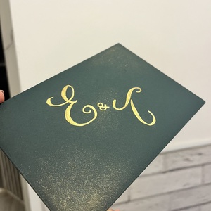 Egyedi kalligráfiával készült ajándékok és dekorációk - esküvő - emlék & ajándék - köszönőajándék - Meska.hu