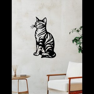 3D Nyomtatott Fali Dekoráció - Cica, , , MESKA