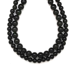 Goldstone (üveg) zöld golyó 6-7mm ékszerkészítő alapanyag (füzér), Kellékek & szerszámok, Ásvány alapanyag, Ásványfüzér, , MESKA