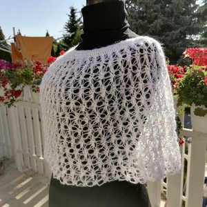 esküvői bolero - esküvő - kiegészítők - bolero és válltakaró - Meska.hu