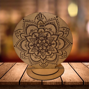 Öröknaptár Mandala - Meska.hu