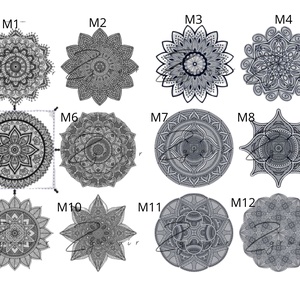 Öröknaptár Mandala - otthon & életmód - dekoráció - fali és függő dekoráció - falinaptár & öröknaptár - Meska.hu
