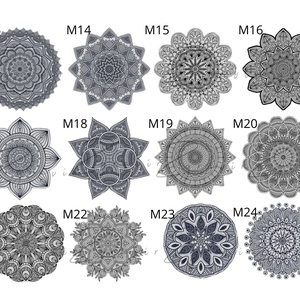 Öröknaptár Mandala - otthon & életmód - dekoráció - fali és függő dekoráció - falinaptár & öröknaptár - Meska.hu