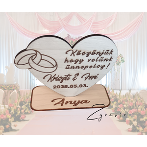 Esküvői ültetőkártyák, Esküvő, Dekoráció, Asztaldísz, Famegmunkálás, MESKA