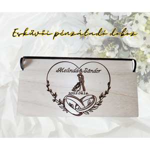 Esküvői Pénzátadó Doboz - esküvő - dekoráció - asztaldísz - Meska.hu