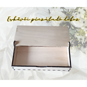 Esküvői Pénzátadó Doboz - esküvő - dekoráció - asztaldísz - Meska.hu