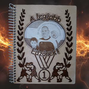  Fényképes Emlékfüzet Fából, Otthon & Életmód, Dekoráció, Dísztárgy, Famegmunkálás, MESKA