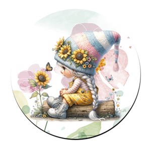 6 db aranyos napraforgós manó alátét szett (#76) -  - Meska.hu