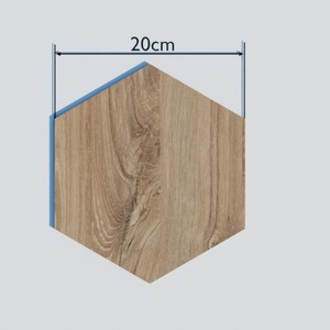 Modern Hexagon Falpanel Szett � 3D Térhatású Fa Antracit Dekor - otthon & életmód - dekoráció - fali és függő dekoráció - falra akasztható dekor - Meska.hu