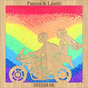 Homoköntő ceremónia szett motoros, Esküvő, Emlék & Ajándék, Nászajándék, Ceremónia szett, , MESKA