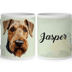 Névvel kérhető - Welsh terrier portré mintás bögre, Otthon & Életmód, Konyhafelszerelés, tálalás, Tálalás, Bögre & Csésze, , MESKA