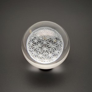 Üveg golyó életvirág 6cm - Meska.hu