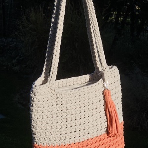 Horgolt válltáska, Táska & Tok, Kézitáska & válltáska, Válltáska, Horgolás, MESKA