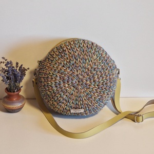 Horgolt crossbody körtáska - Meska.hu