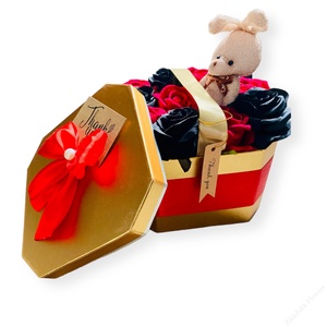 Ruby Nyuszi Díszdoboz , Otthon & Életmód, Dekoráció, Virágdísz és tartó, Virágbox, virágdoboz, , MESKA