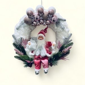 Nini Adventi Ajtódísz  - karácsony - adventi díszek - adventi ajtódísz - Meska.hu