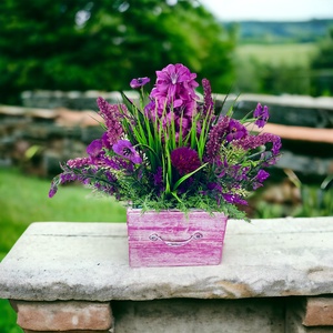 Mary Napfényes Virág-kaspó - otthon & életmód - dekoráció - Meska.hu