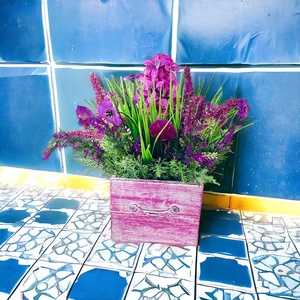 Mary Napfényes Virág-kaspó - otthon & életmód - dekoráció - Meska.hu