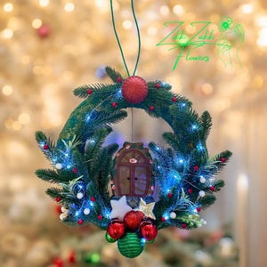 Karácsonyi Ajtódísz  - karácsony - karácsonyi lakásdekoráció - karácsonyi ajtódíszek - Meska.hu