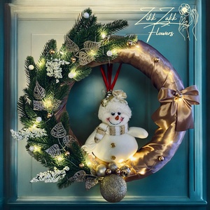 Hóemberes Karácsonyi Ajtódísz , Karácsony, Adventi díszek, Adventi ajtódísz, , MESKA