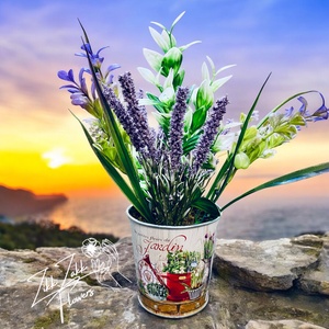 Provence-i Virágedény, Otthon & Életmód, Dekoráció, Virágdísz és tartó, Csokor & Virágdísz, , MESKA