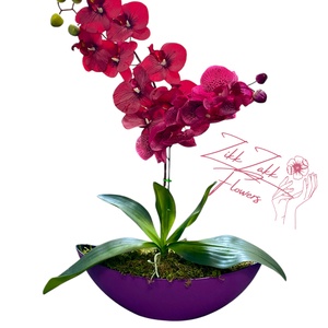 Viola Harmónia Orchidea - otthon & életmód - dekoráció - virágdísz és tartó - csokor & virágdísz - Meska.hu