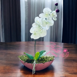 Rózsaszín Orchidea Dísz - otthon & életmód - dekoráció - virágdísz és tartó - csokor & virágdísz - Meska.hu