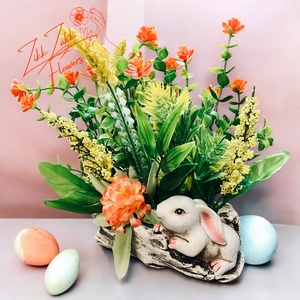 Tavaszi Nyuszi Asztaldísz - otthon & életmód - dekoráció - asztal és polc dekoráció - asztaldísz - Meska.hu