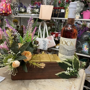 Rose Cuvée és virágos dísz  - Meska.hu