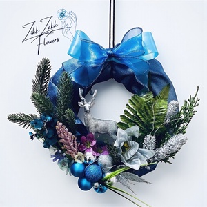 Elsa Adventi Ajtódísz  - karácsony - adventi díszek - adventi ajtódísz - Meska.hu