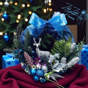 Elsa Adventi Ajtódísz  - karácsony - adventi díszek - adventi ajtódísz - Meska.hu