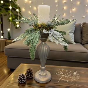 Arany talpas gyertyatartó kompozíció - Meska.hu