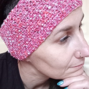 Alkony Kötött fejmelegítő - ruha & divat - sál, sapka, kendő - fejpánt - Meska.hu