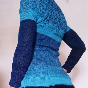 Steampunk pulóver - ruha & divat - női ruha - pulóver - Meska.hu