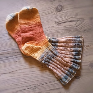 Hajnal pamut zokni - ruha & divat - cipő & papucs - zokni - Meska.hu